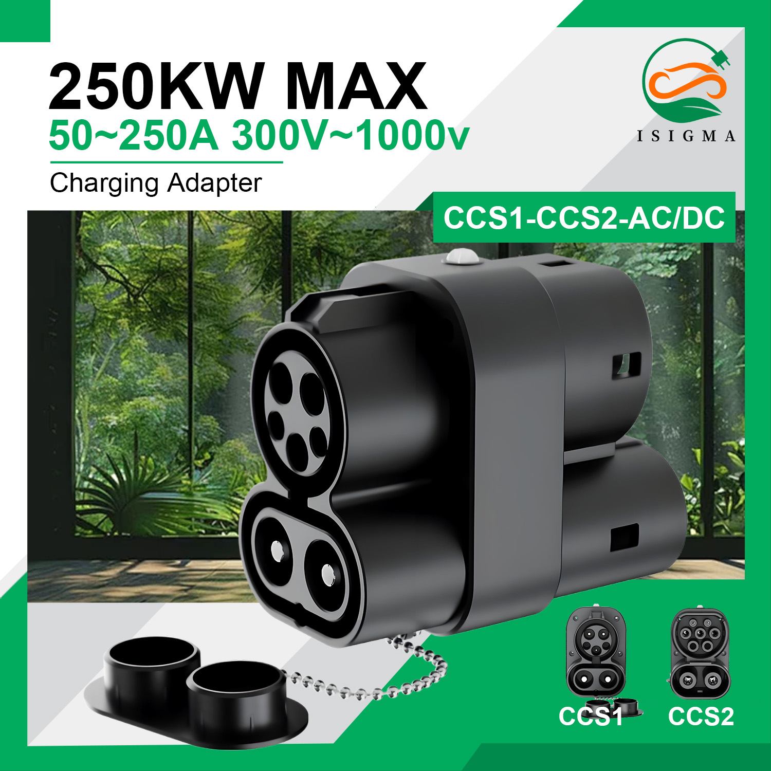Ccs2 To Ccs1 Fast Charge Adapter 250Kw - CCS1 to CCS2 Charger Adapter 250kW