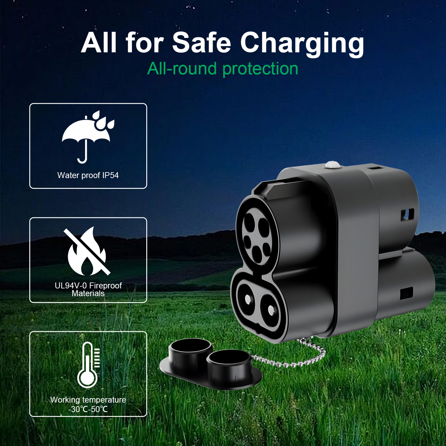 CCS1 to CCS2 Charger Adapter 2 - Ccs2 To Ccs1 Fast Charge Adapter 250Kw 评论和价格